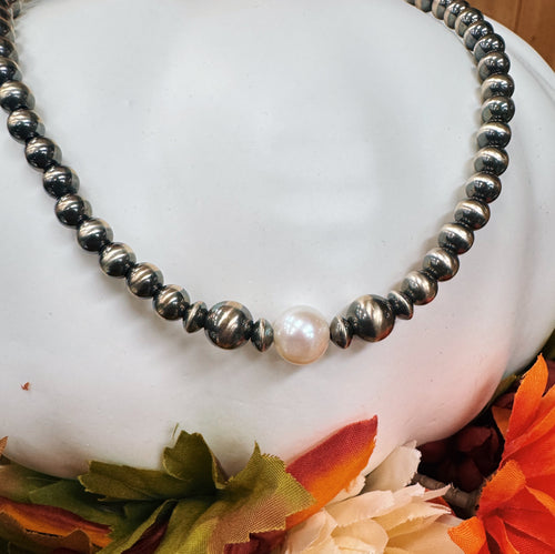NP & Pearl Necklace