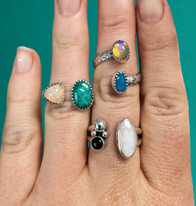 Multi-Stone Gap Rings