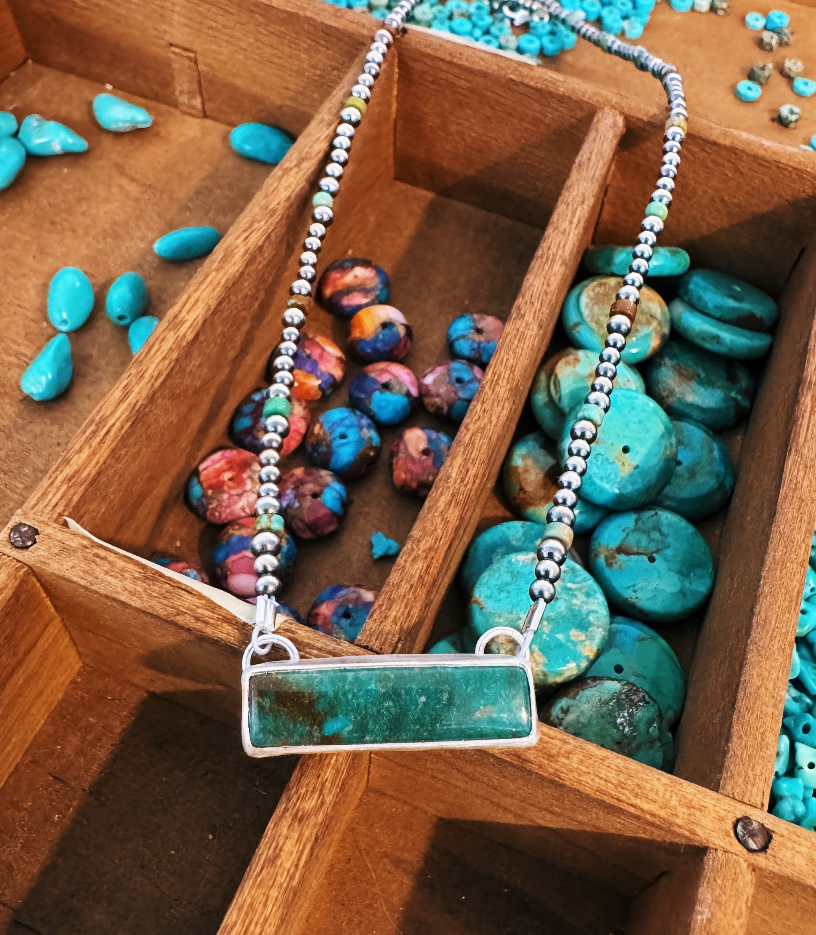 Kingman Turquoise Bar on NP’s