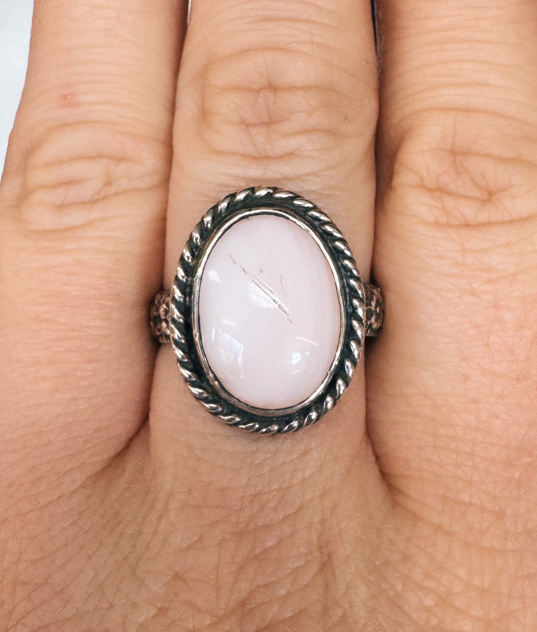 Mother of Pearl Ring - Size 10.5