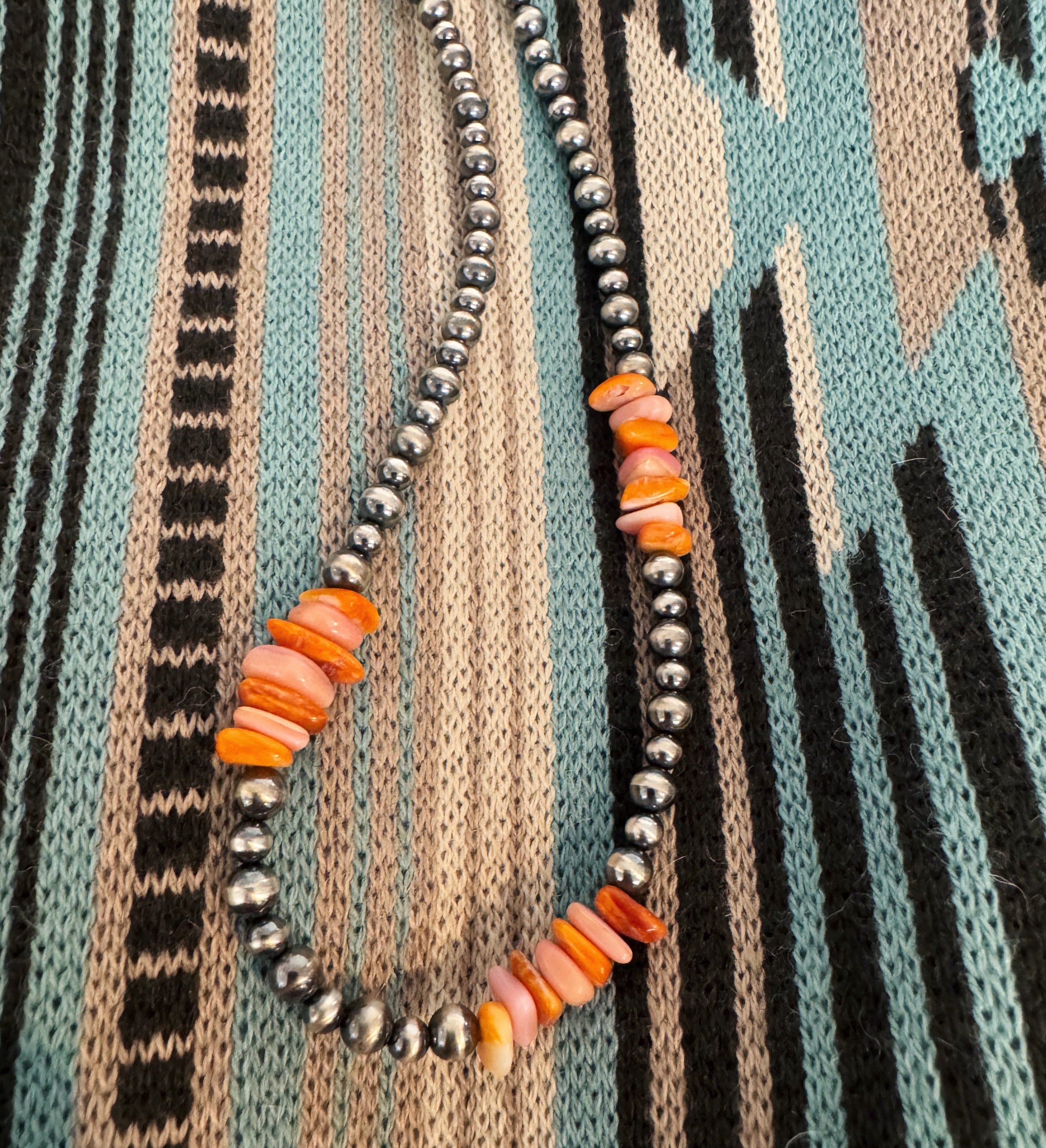 Spiny & Pink Conch NP Necklace