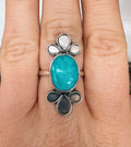Tyrone Turquoise Ring - Adjustable