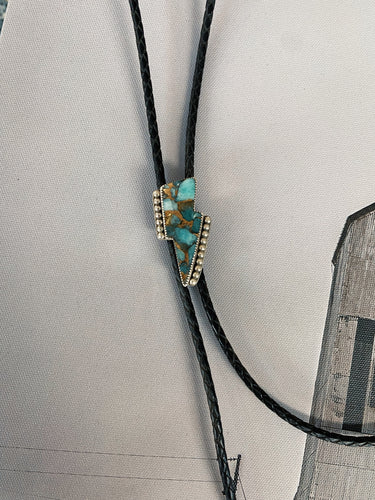 Mosaic Amazonite bolo