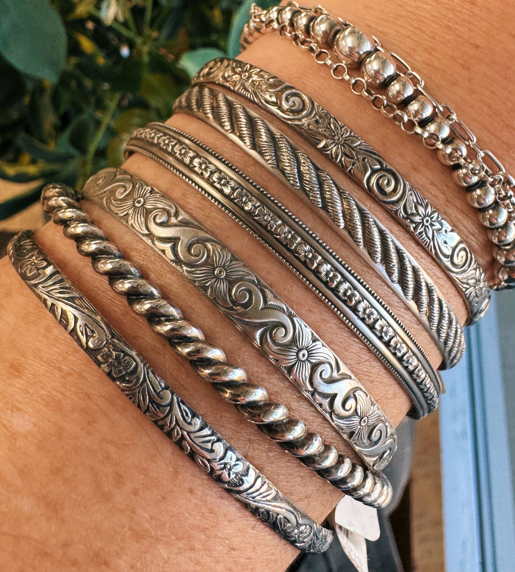 Sterling Stacker Cuffs