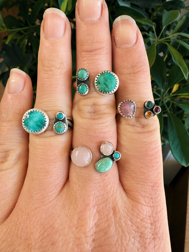 Multi-Stone Gap Rings