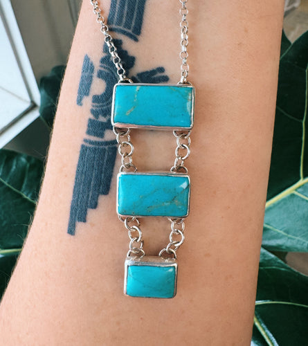 Mexican Three Bar Necklace