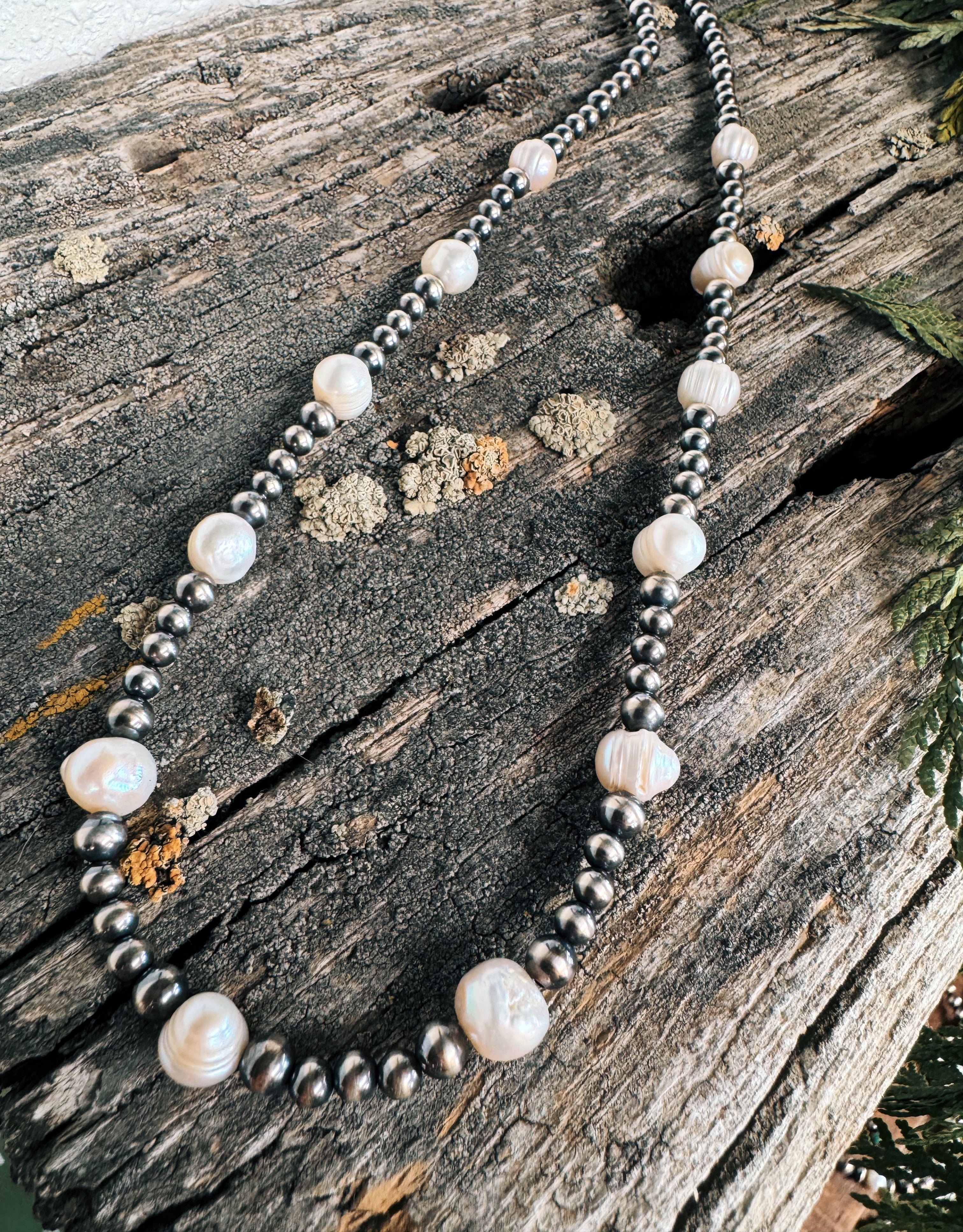 Freshwater Pearl & NP Necklace