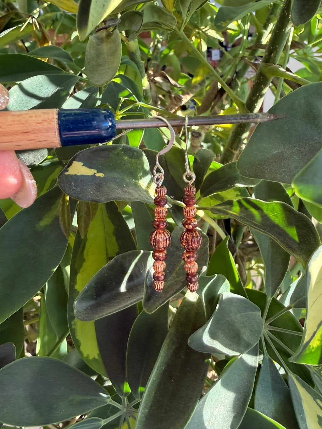 1.25” Copper Dangles