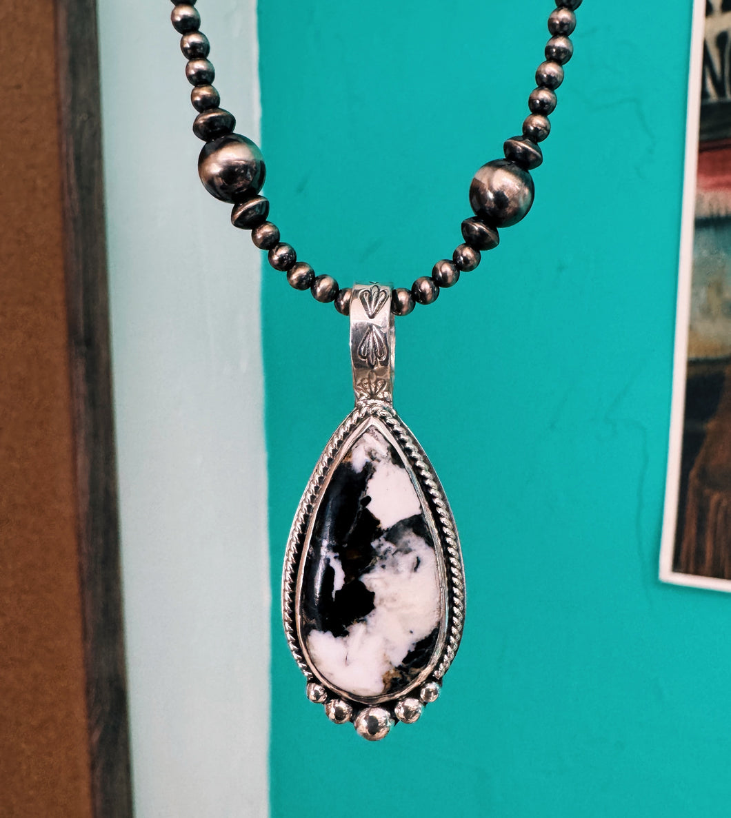 White Buffalo Pendant
