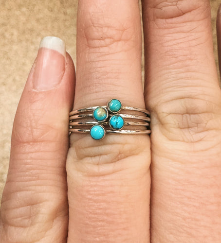 Dainty 3mm Kingman Rings