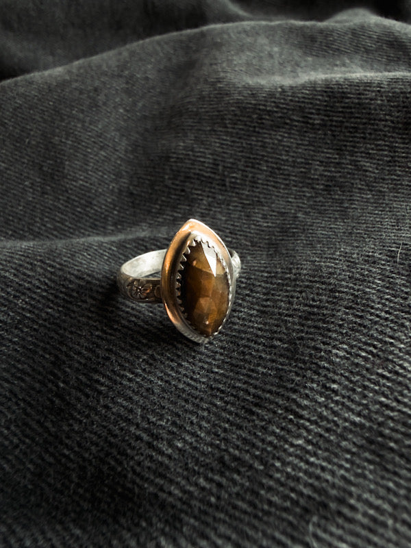 Chocolate Sapphire Ring