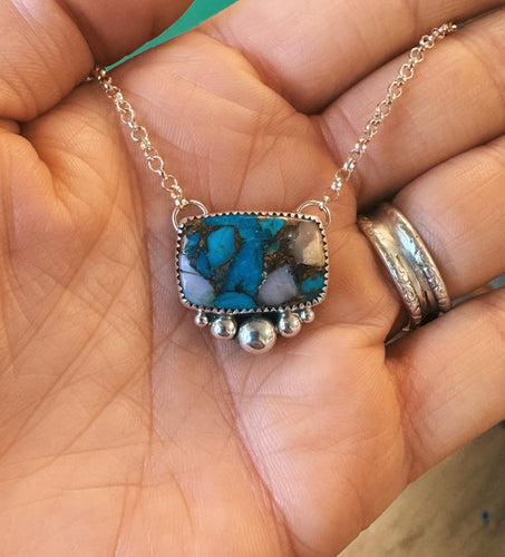 Mosaic Bar Necklace