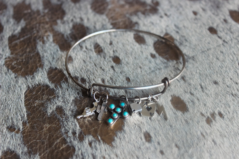 Charm Bangle Bracelet #1