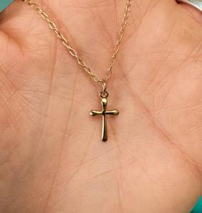 Gold Filled Cross Necklace