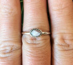Mother of Pearl Ring - Size 10