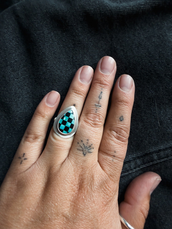 Checked Ring