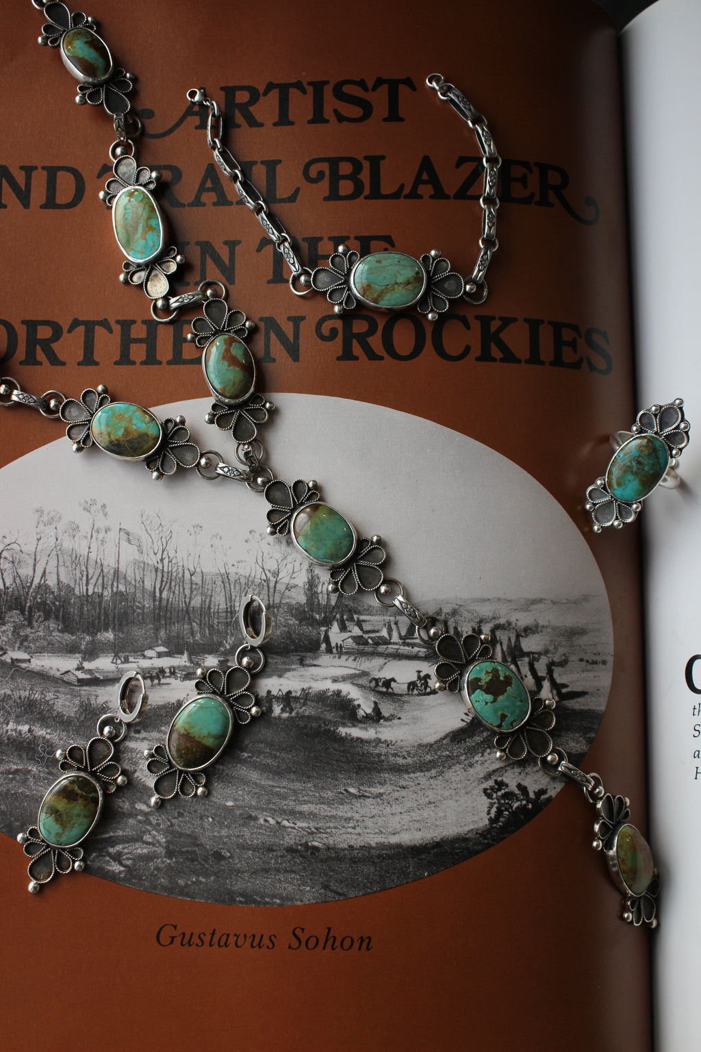 Green Tyrone Filigree Set