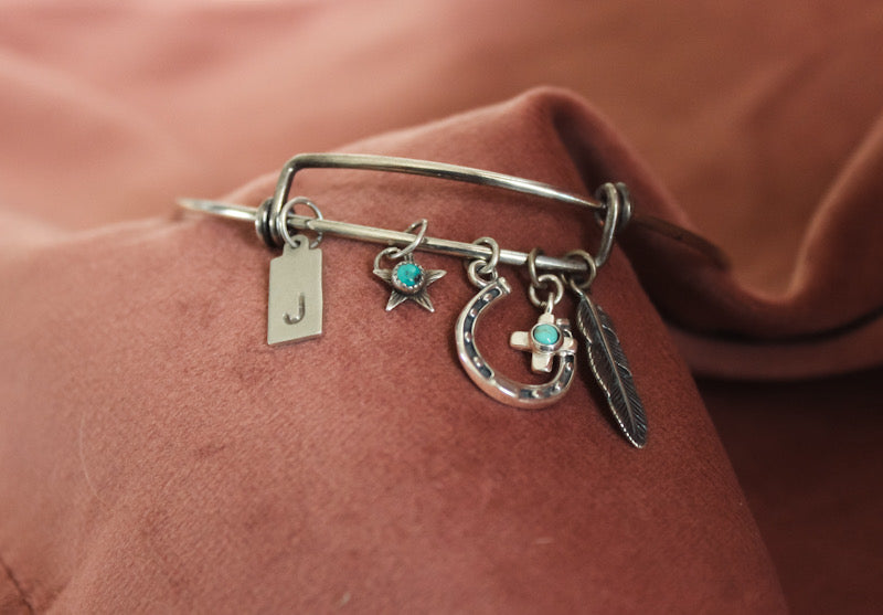 Charm Bangle bracelet #3