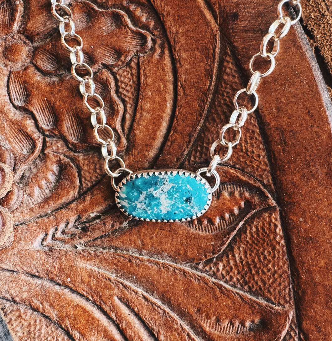 White Water Choker Necklace