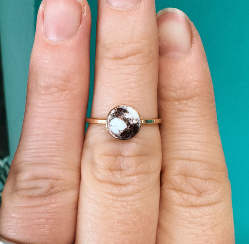 Gold Filled Wild Horse Ring - Size 8