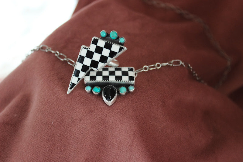 Checkered Bolt Ring