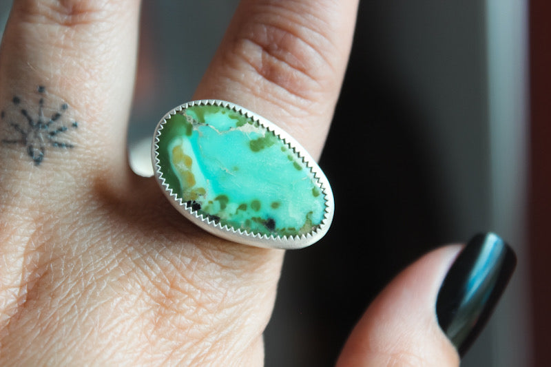 Sonoran Gold Turquoise Ring