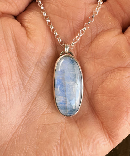 Rainbow Moonstone Necklace