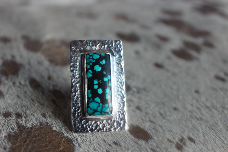 Hubei Rectangle Chunky Ring