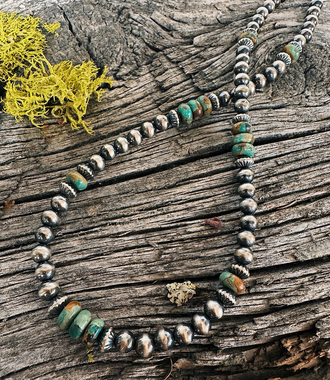 Chunky Green Kingman NP Necklace