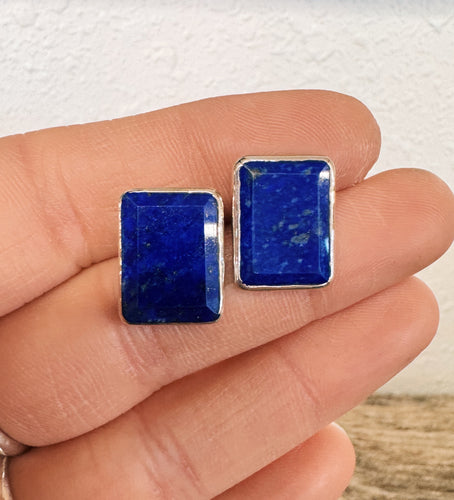Lapis Lazuli Studs