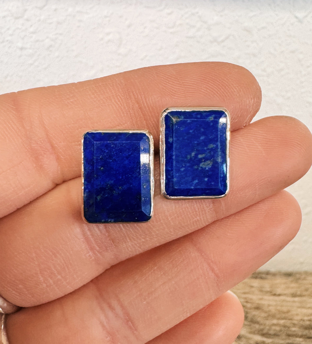 Lapis Lazuli Studs