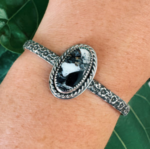 White Buffalo Cuff