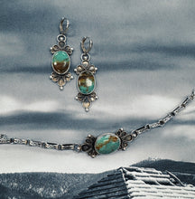 Load image into Gallery viewer, Green Kingman Filigree Set