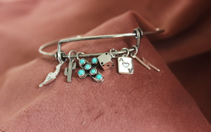 Charm Bangle Bracelet #1