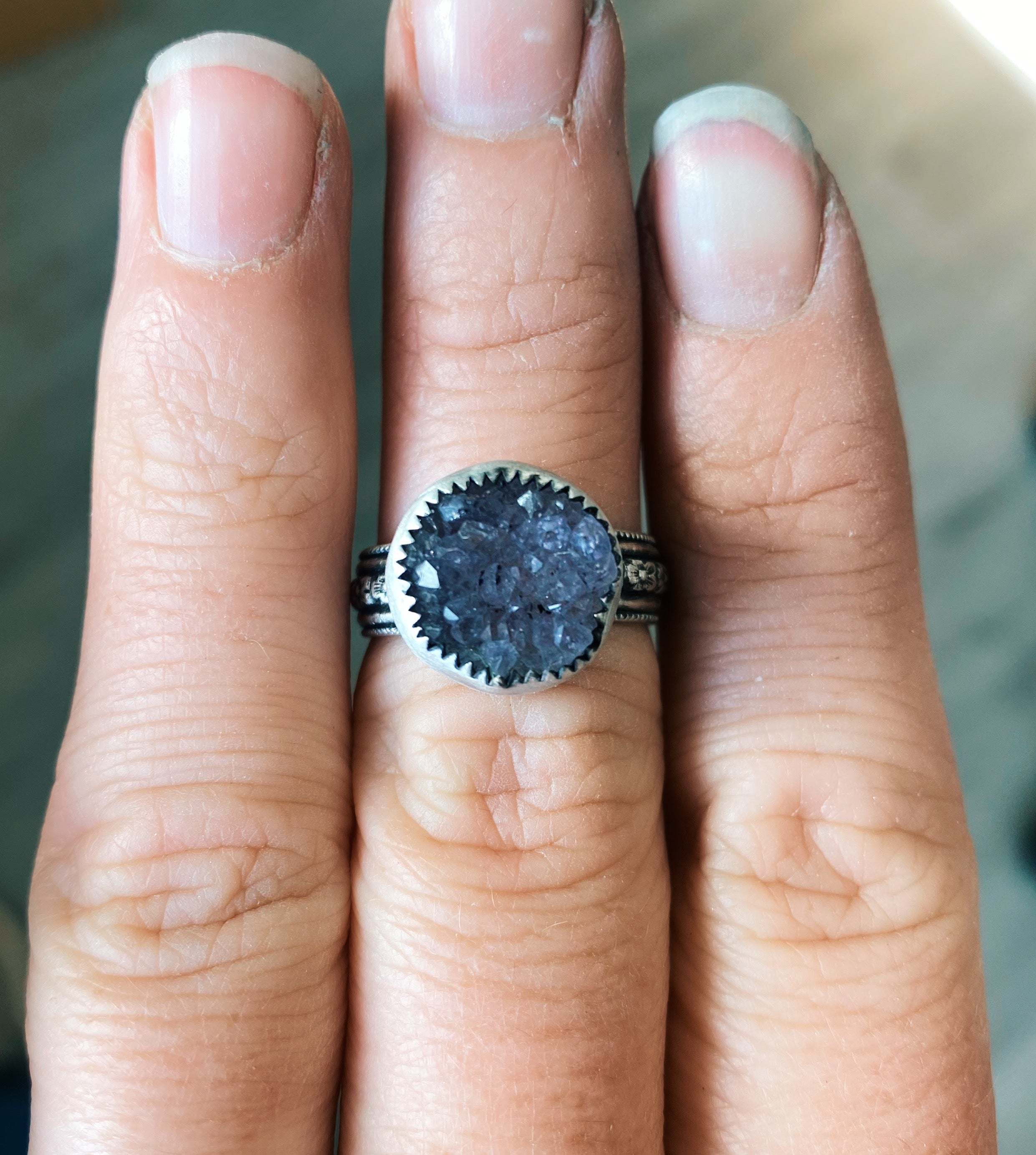 Druzy Ring - Size 7