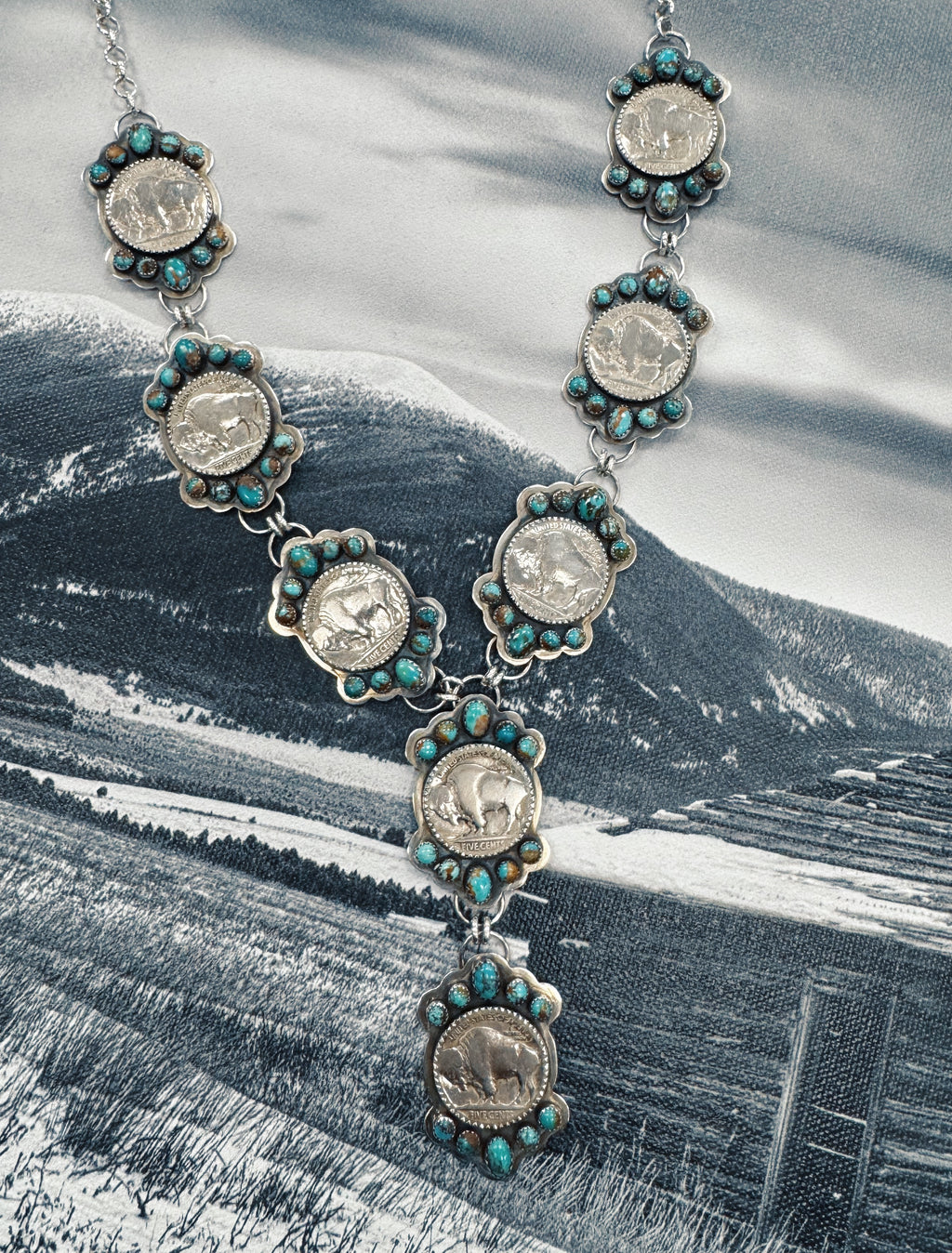 Buffalo Nickel Lariat