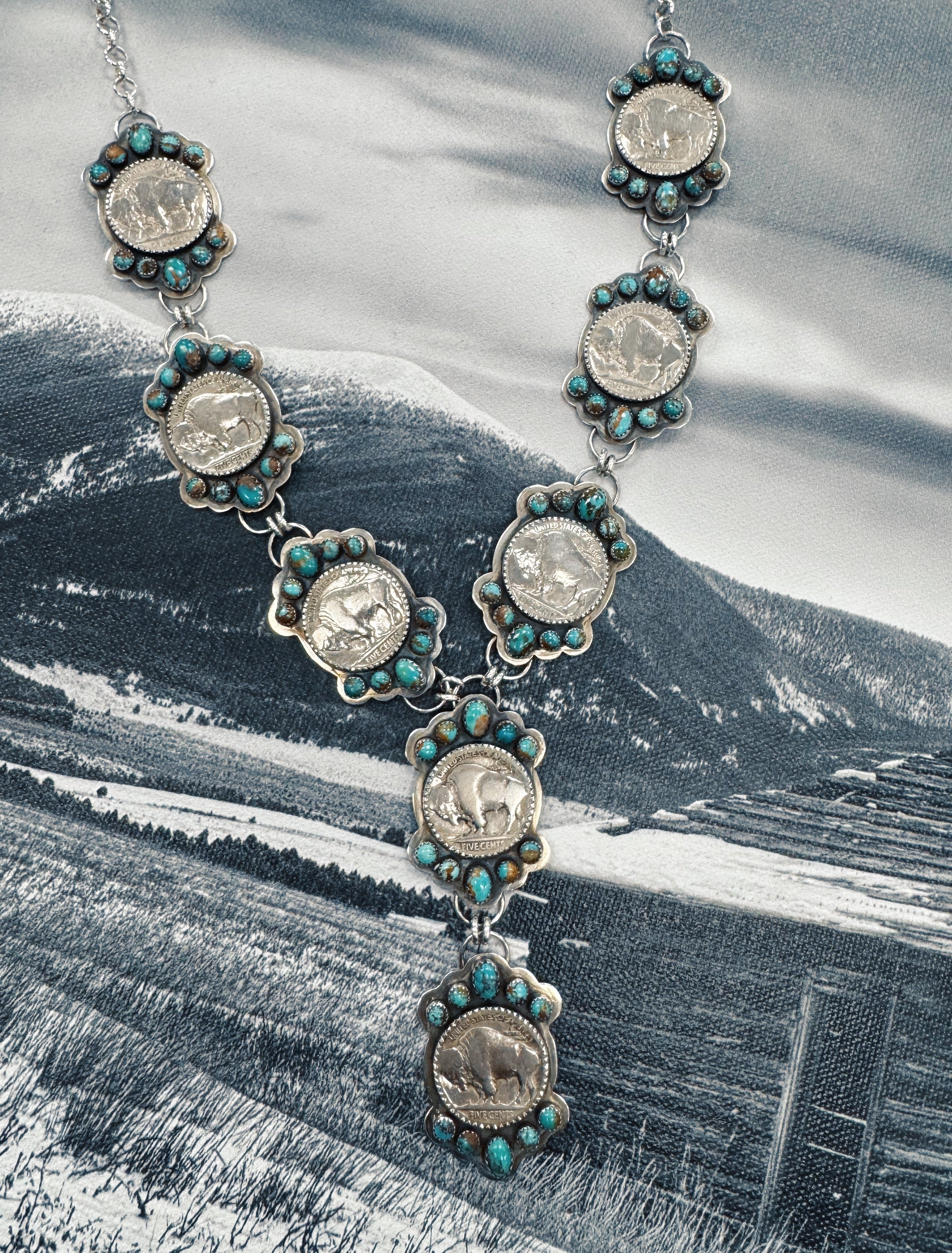 Buffalo Nickel Lariat