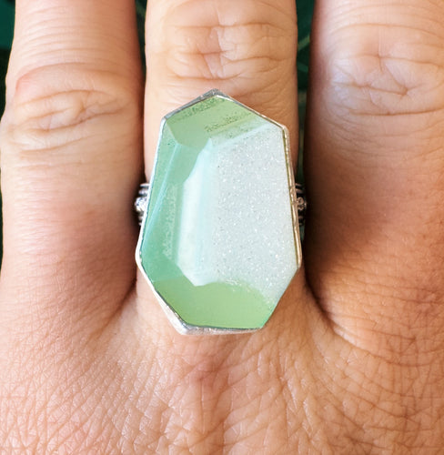 Druzy Ring - Size 10.5