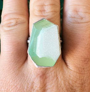 Druzy Ring - Size 10.5