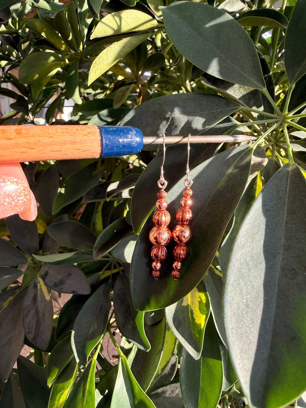 1.25” Copper Dangles