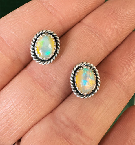 Opal Studs