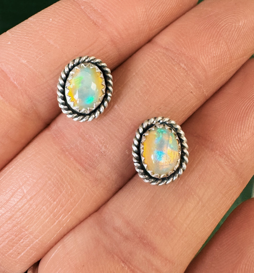 Opal Studs