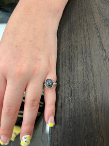 Montana Agate Ring - Size 4