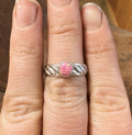 Pink Opalite Ring - Size 8.5