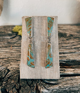 #8 Turquoise Statement Earrings