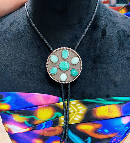 Broken Arrow Variscite Bolo