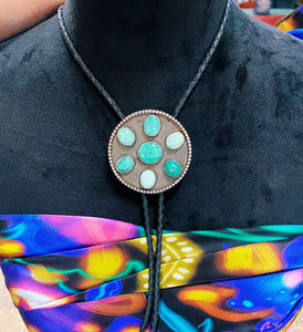 Broken Arrow Variscite Bolo