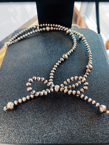 Navajo Pearl Bow Necklace
