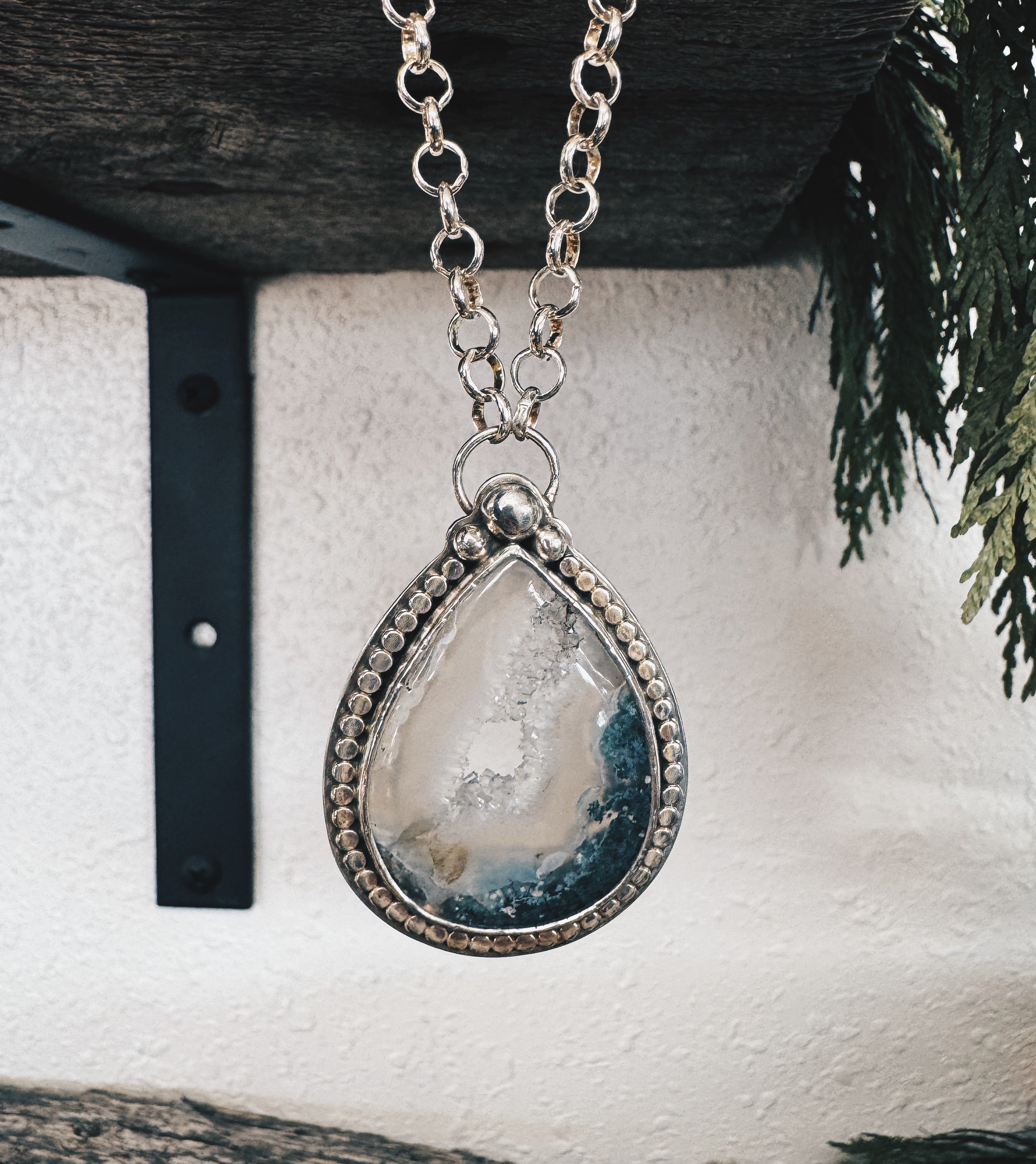 Moss Agate Necklace