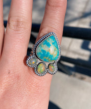 Load image into Gallery viewer, Royston and Opal Statement Ring - Size 11